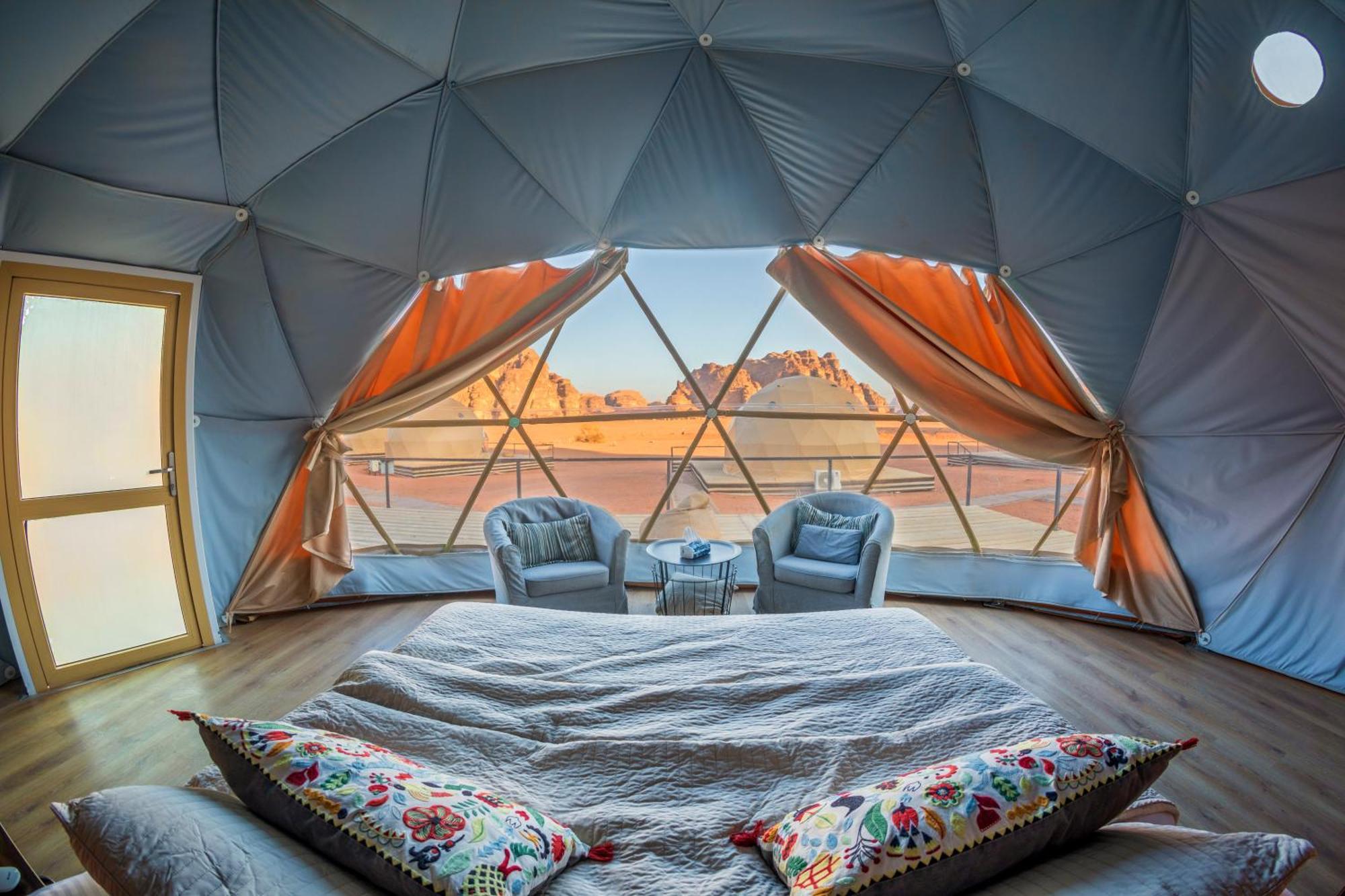 Wadi Rum Mundo Camp Акаба Екстериор снимка