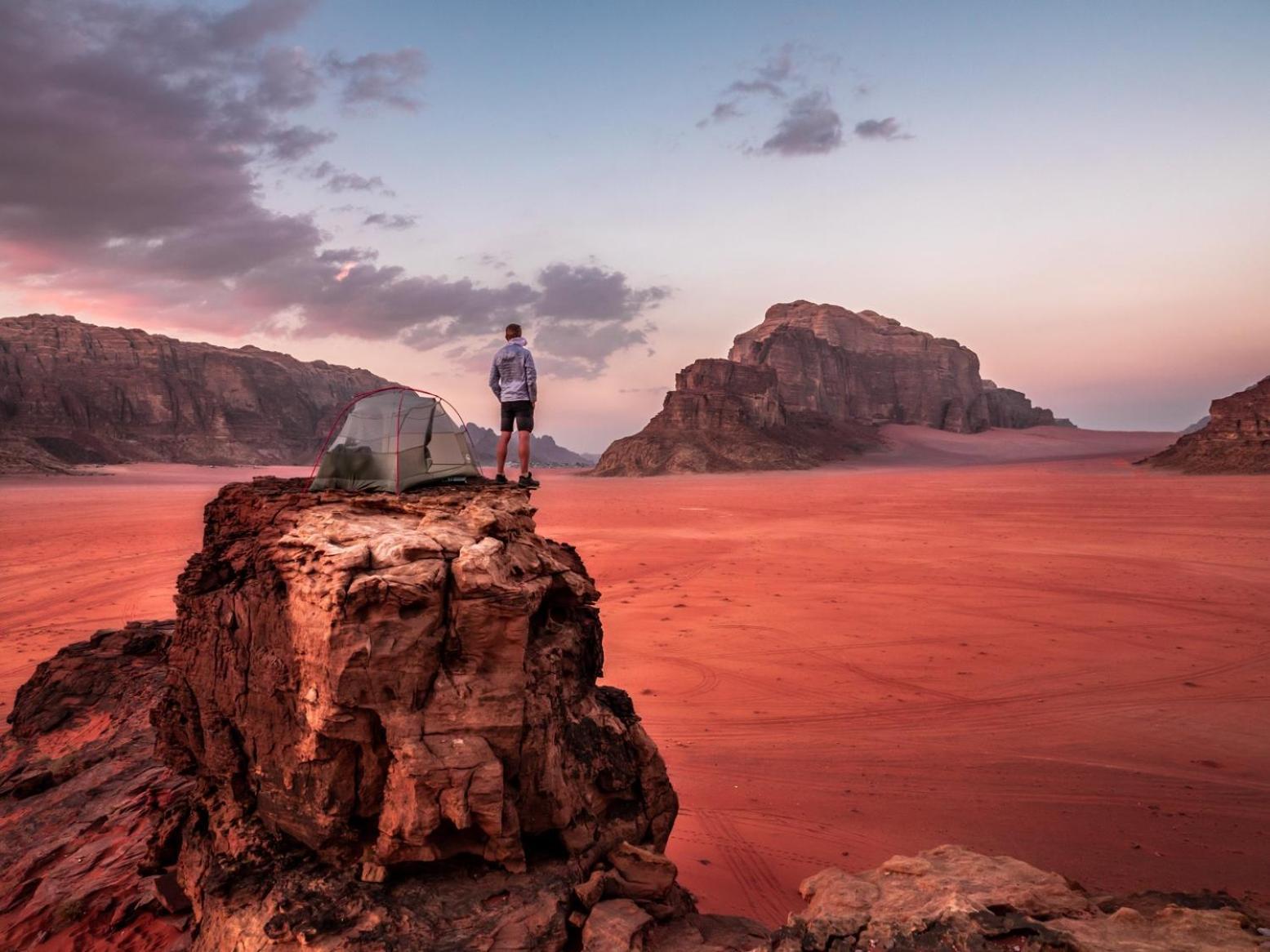 Wadi Rum Mundo Camp Акаба Екстериор снимка
